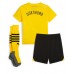 Borussia Dortmund Hemmakläder Barn 2023-24 Kortärmad (+ Korta byxor)